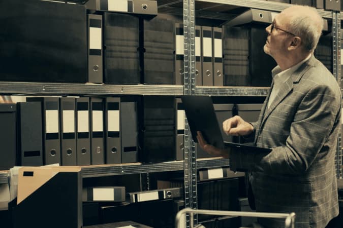 Gestione archivi in ufficio