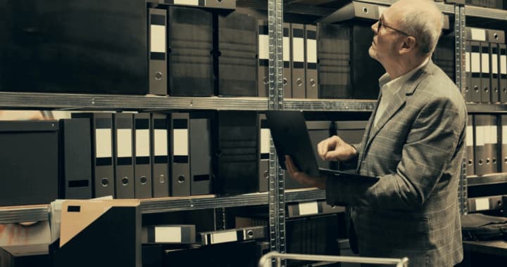 Gestione archivi in ufficio