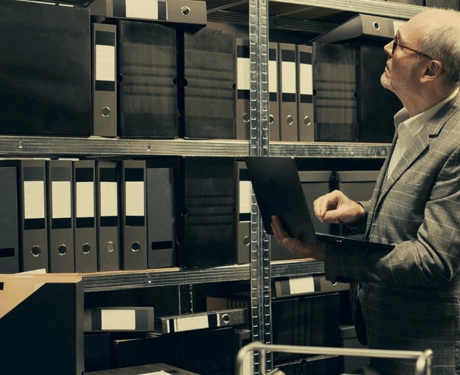 Gestione archivi in ufficio