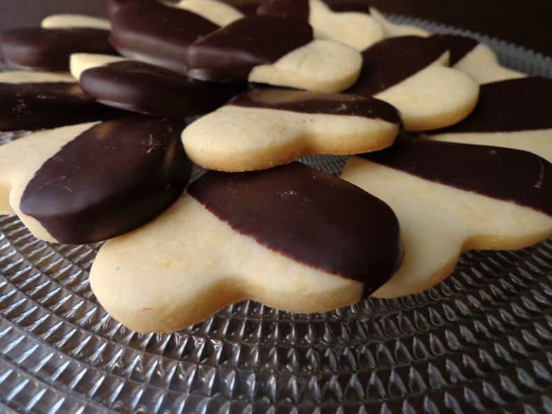 ricetta biscotti al burro e cioccolato