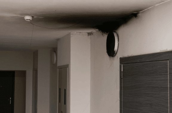 Come pulire i muri dopo un incendio