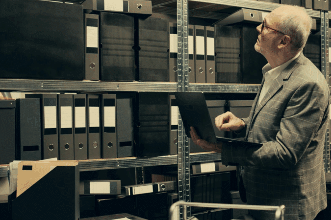 Gestione archivi in ufficio